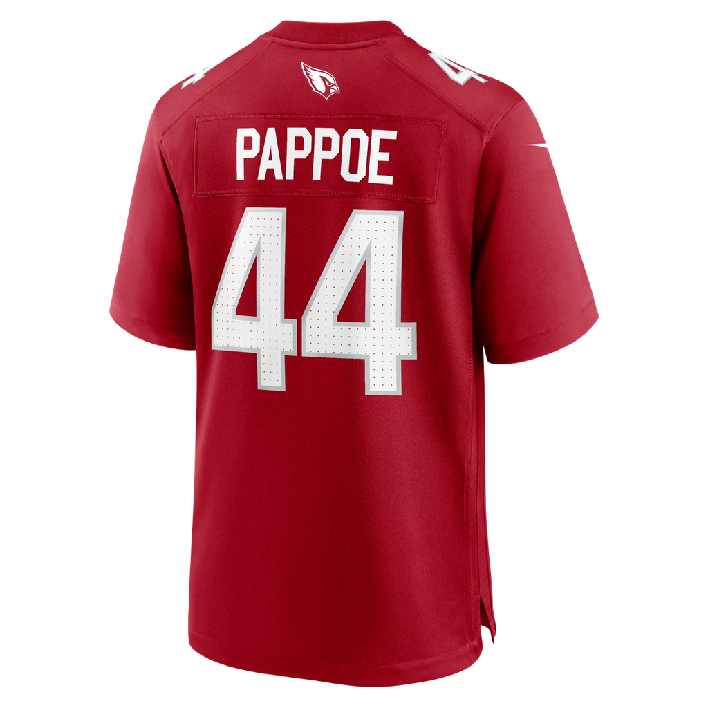Men's Arizona Cardinals Owen Pappoe Nike  Cardinal Team Game Jersey