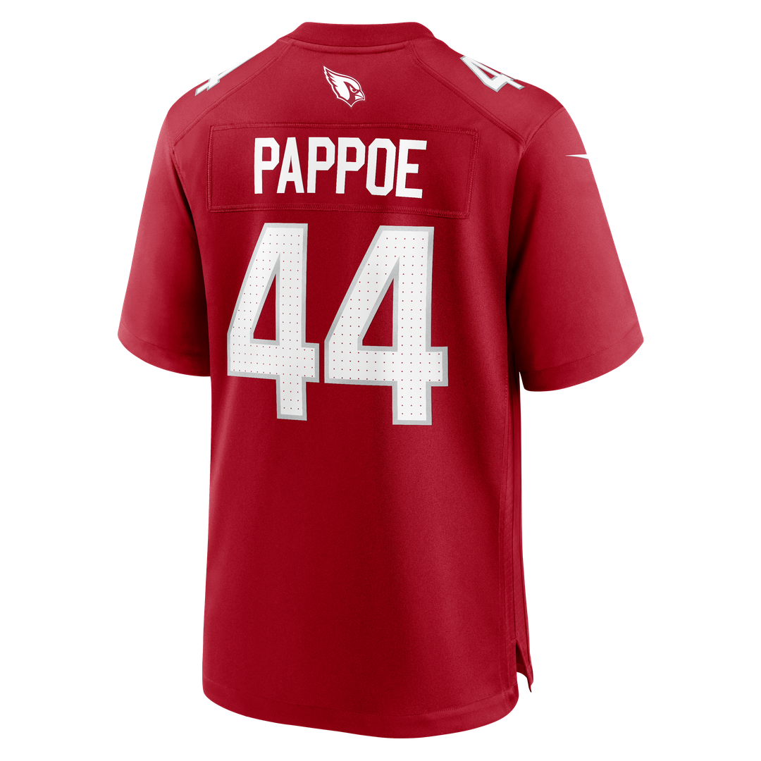 Men's Arizona Cardinals Owen Pappoe Nike  Cardinal Team Game Jersey