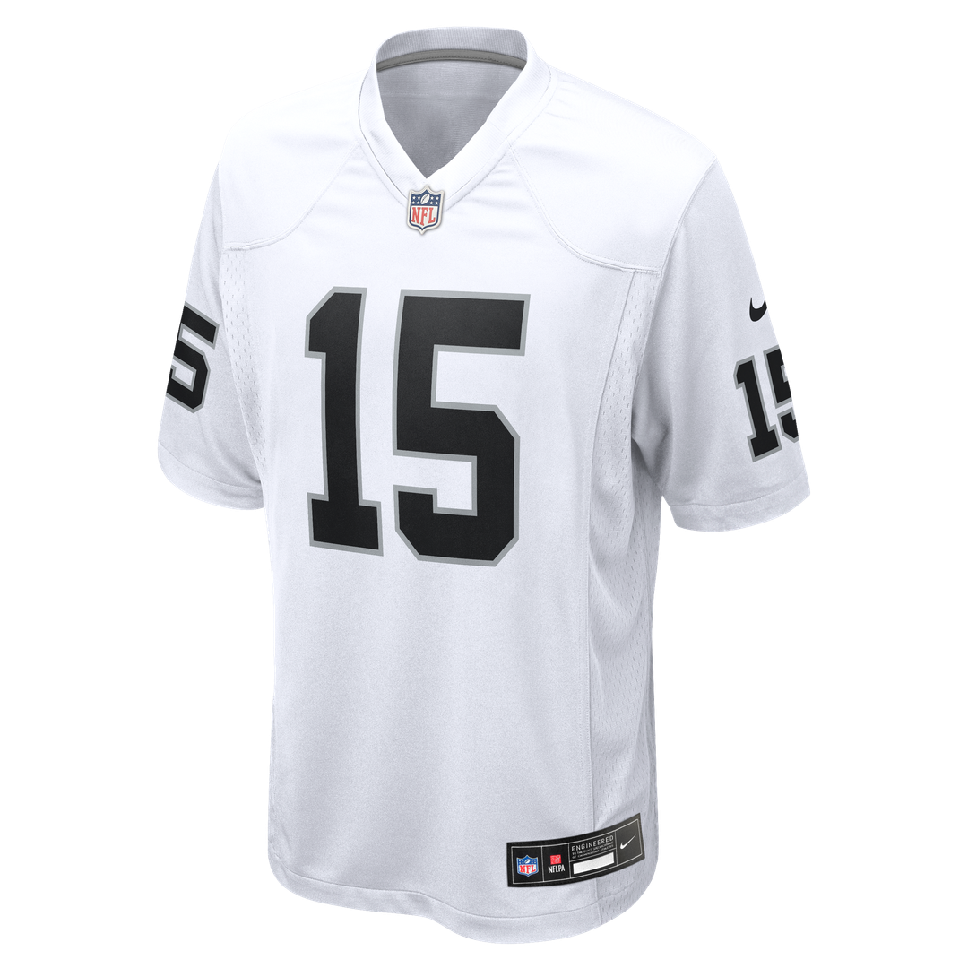Men's Las Vegas Raiders Fernando Mendoza Nike Black Team Game Jersey