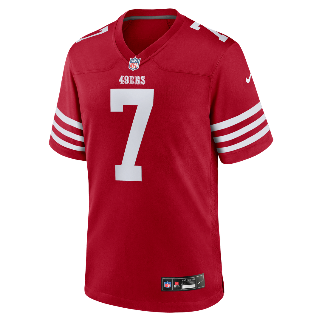 Men's San Francisco 49ers De'Zhaun Stribling Nike Scarlet Game Jersey