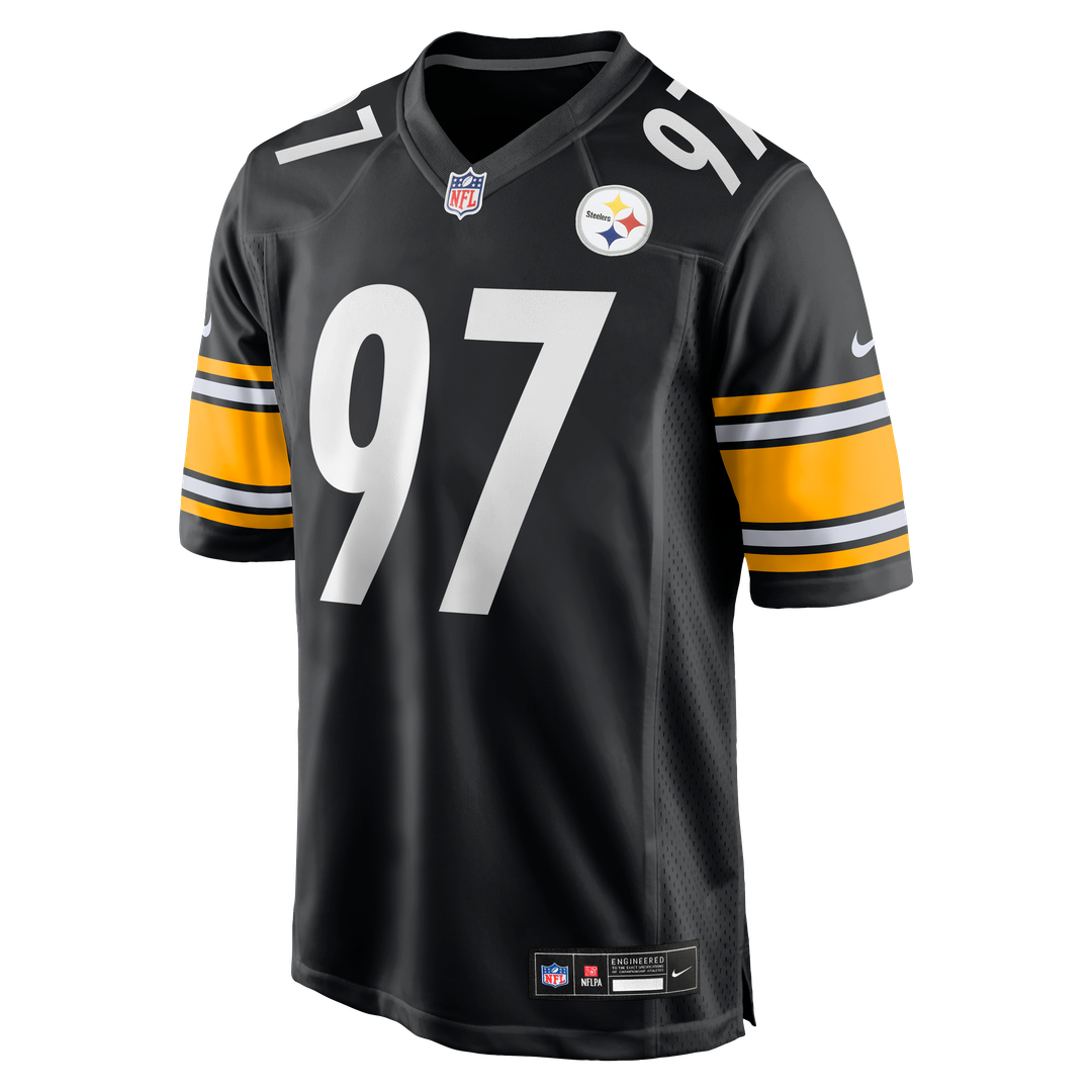 Men's Pittsburgh Steelers Cameron Heyward Nike Black Game Jersey