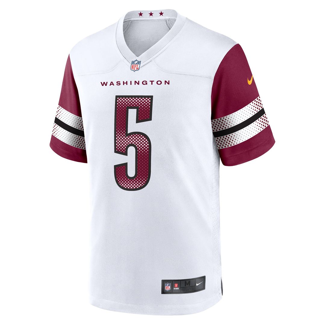 Men's Washington Commanders Jayden Daniels Nike Burgundy  Player Game Jersey