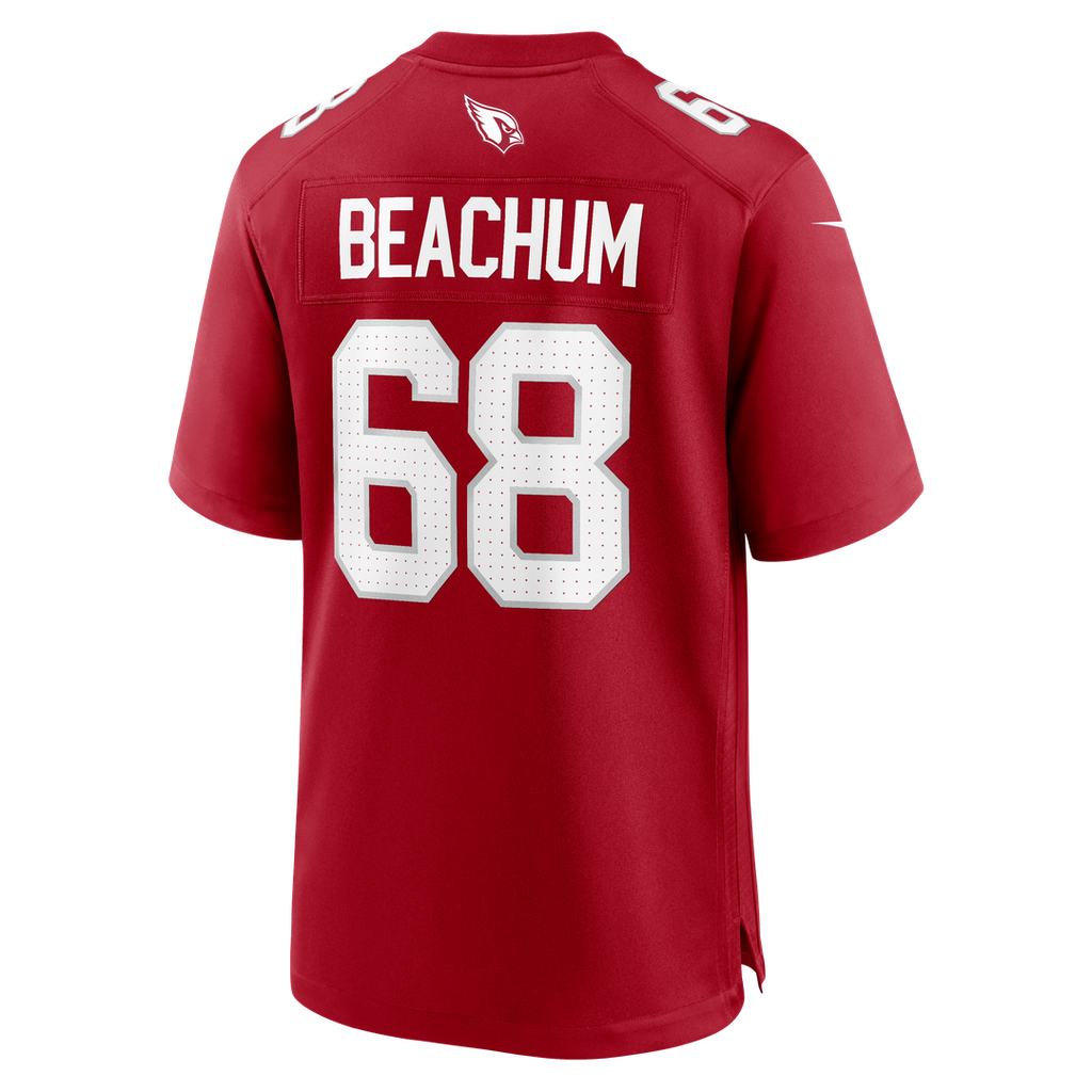 Men's Arizona Cardinals Kelvin Beachum Nike  Cardinal Team Game Jersey