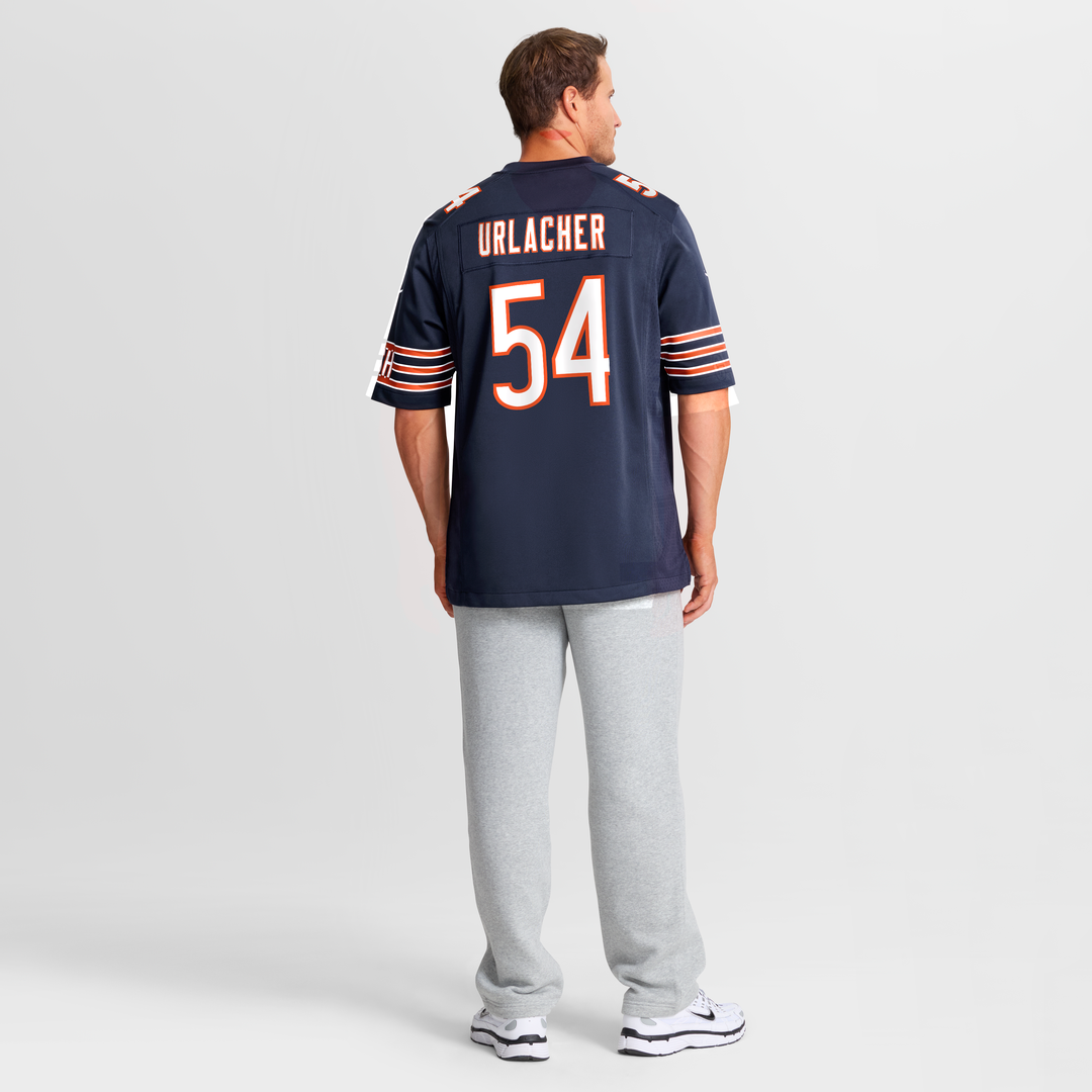 Men's Chicago Bears Brian Urlacher Nike White Retired Player Game Jersey