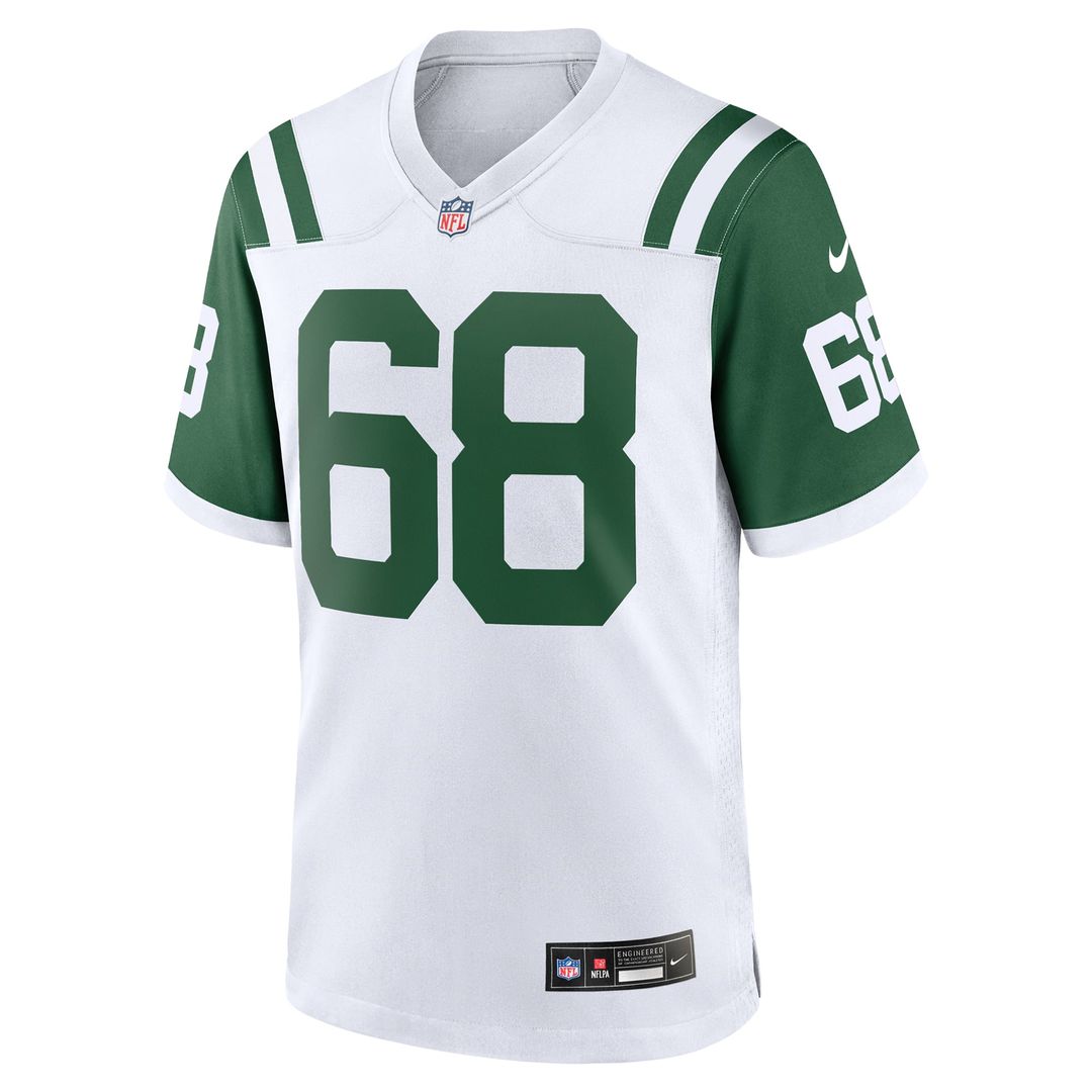 Men's New York Jets Kevin Mawae Nike White Retired Player Alternate Game Jersey