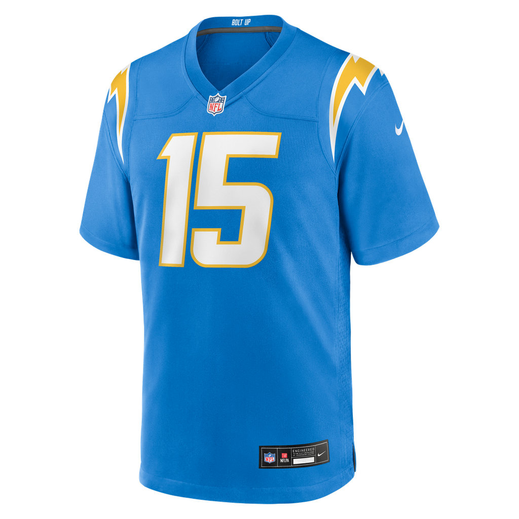 Men's Los Angeles Chargers Ladd McConkey Nike Gold Alternate Charger Power Game Player Jersey
