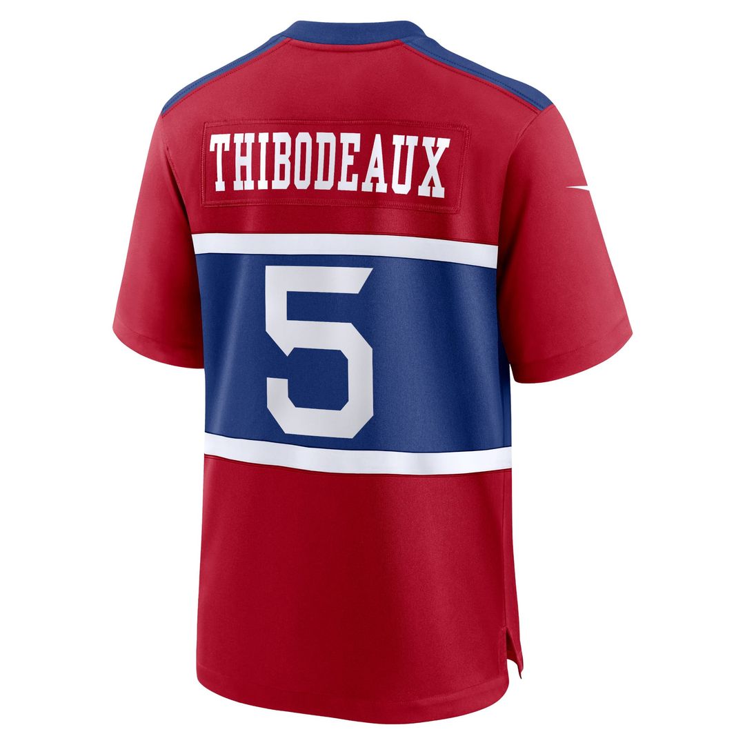 Men's New York Giants Kayvon Thibodeaux Nike Century Red Alternate Player Game Jersey