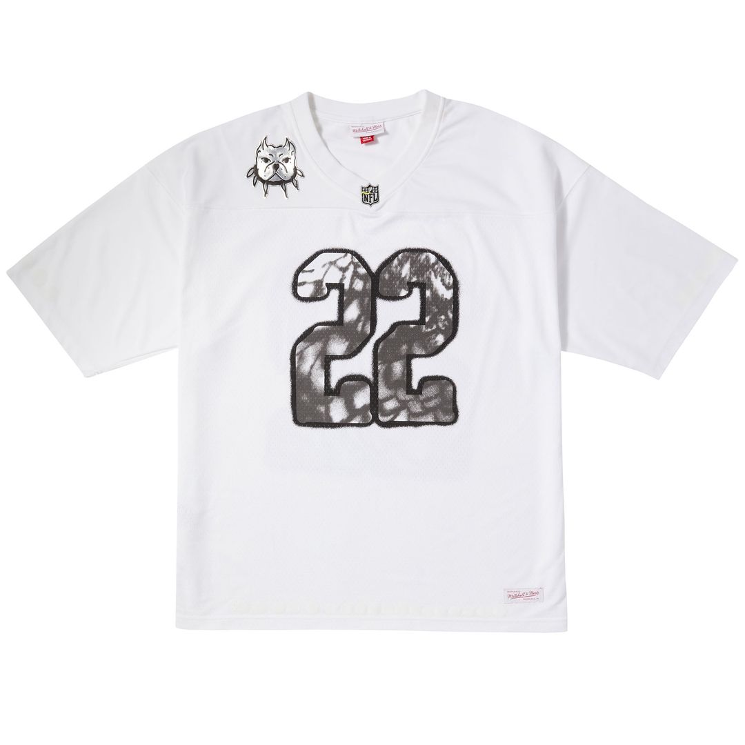 Men's Mitchell & Ness White ÑFL Por La Cultura x CHITO Limited Edition Jersey
