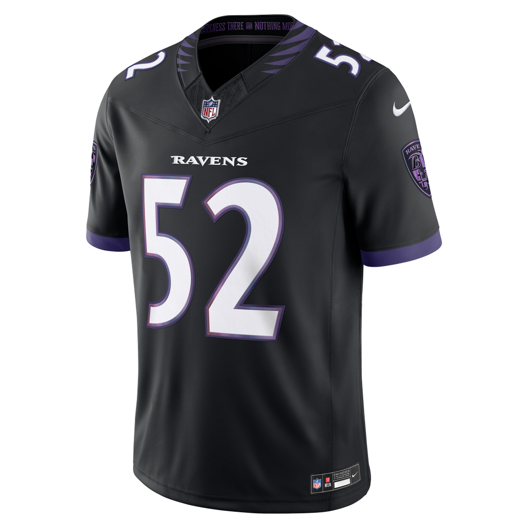 Men's Baltimore Ravens Ray Lewis Nike Black Alternate Vapor F.U.S.E. Stitched Retired Player Limited Jersey