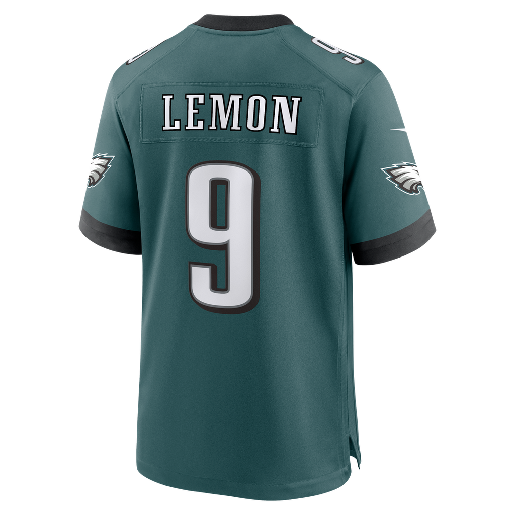 Men's Philadelphia Eagles Makai Lemon Nike Green Team Game Jersey