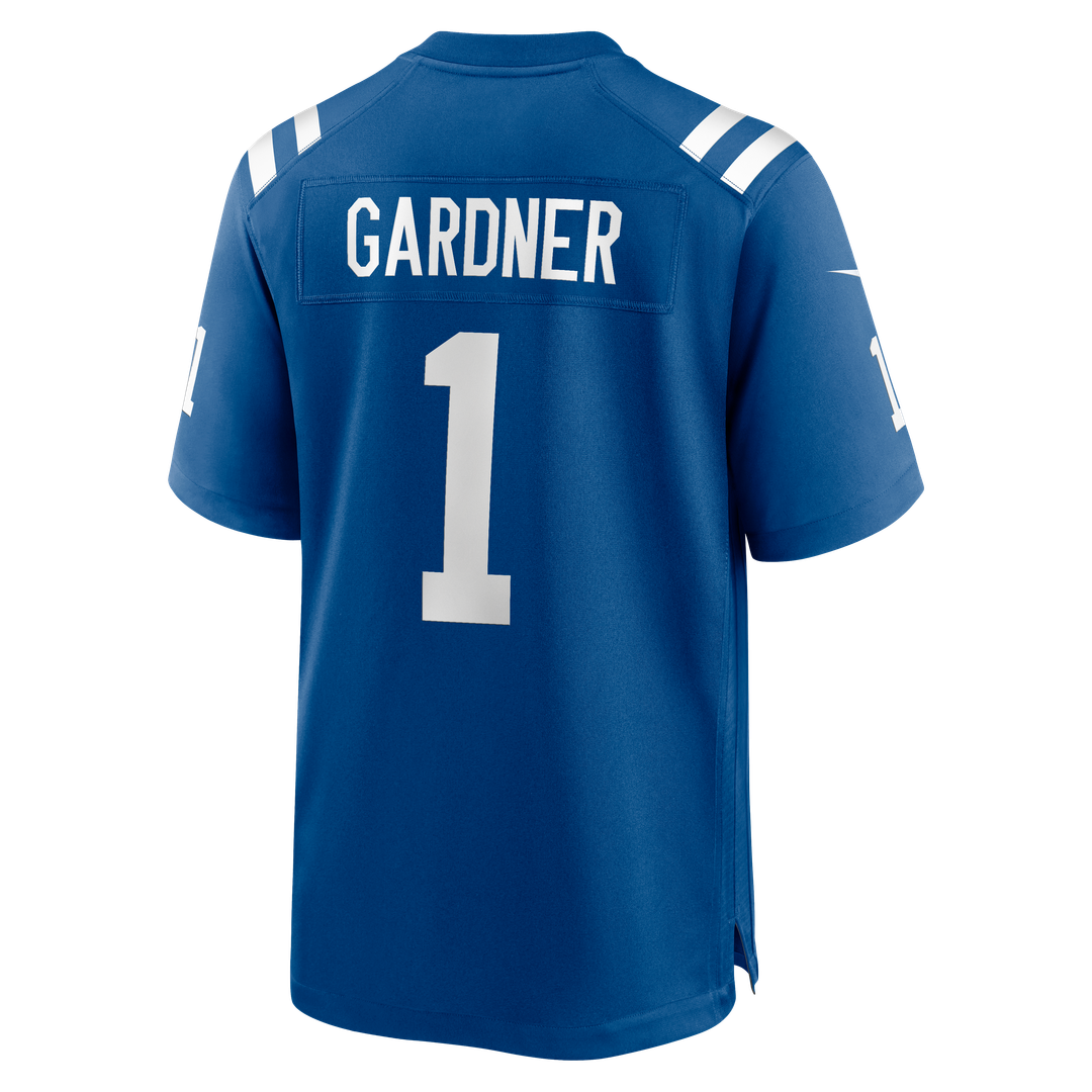 Men's Indianapolis Colts Ahmad Sauce Gardner Nike  Royal Team  Game Jersey
