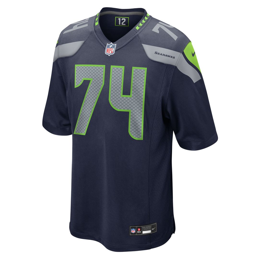 Men's Seattle Seahawks Josh Jones Nike  College Navy Team Game Jersey