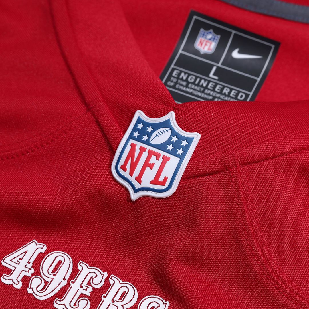 Men's San Francisco 49ers Deebo Samuel Sr Nike Scarlet Team Game Jersey