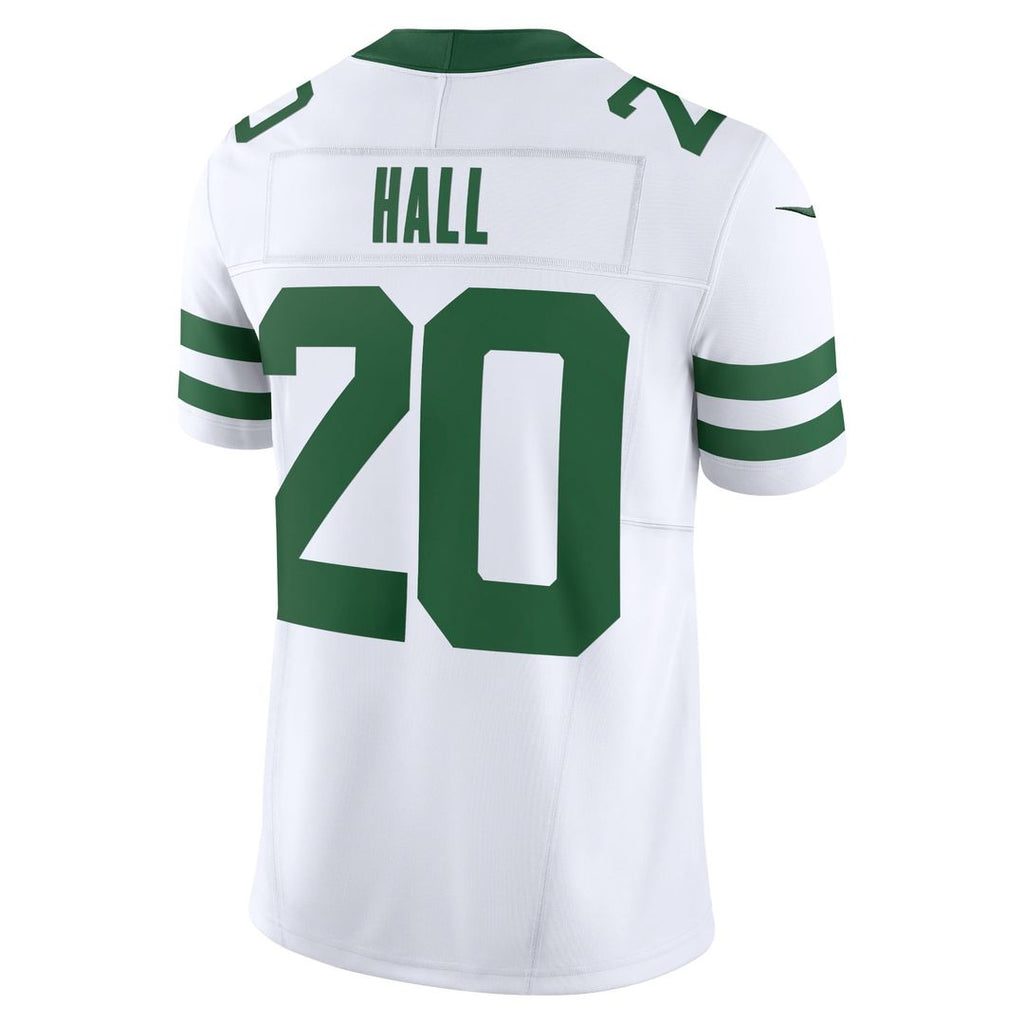Men's New York Jets Breece Hall Nike Legacy Green Vapor F.U.S.E. Limited Jersey