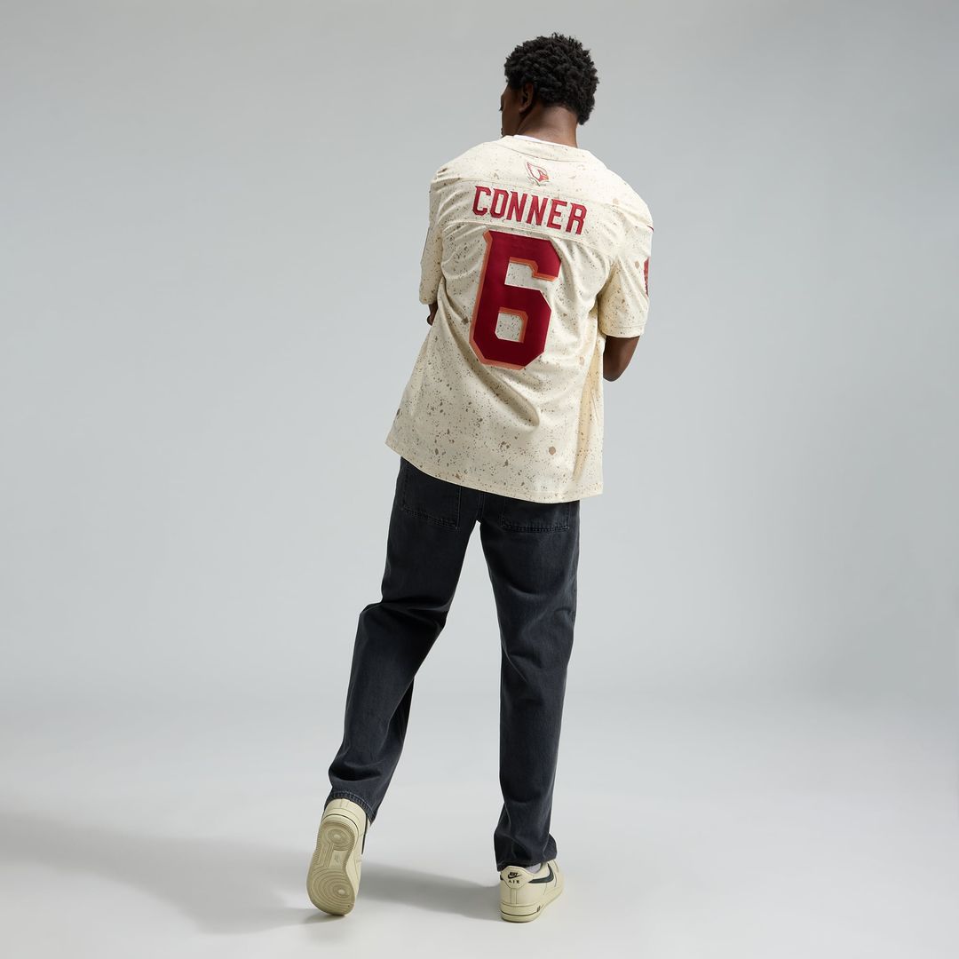 Men's Arizona Cardinals James Conner Nike Natural Rivalries Collection Stitched Limited Jersey