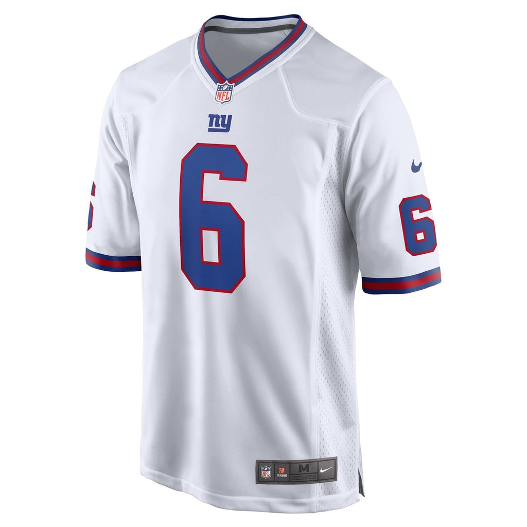 Men's New York Giants Jaxson Dart Nike  White Alternate Vintage White Game Jersey