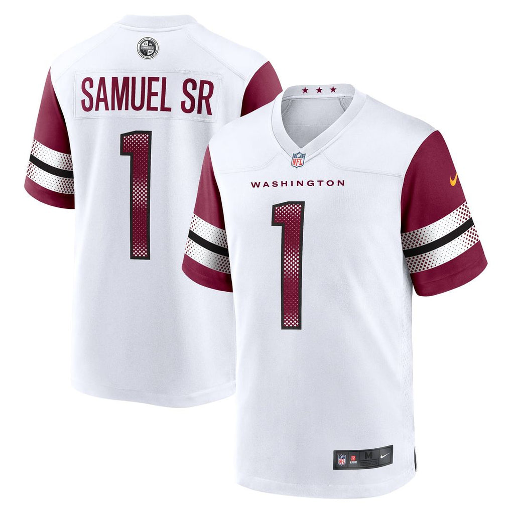 Men's Washington Commanders Deebo Samuel Sr Nike White Game Player Jersey