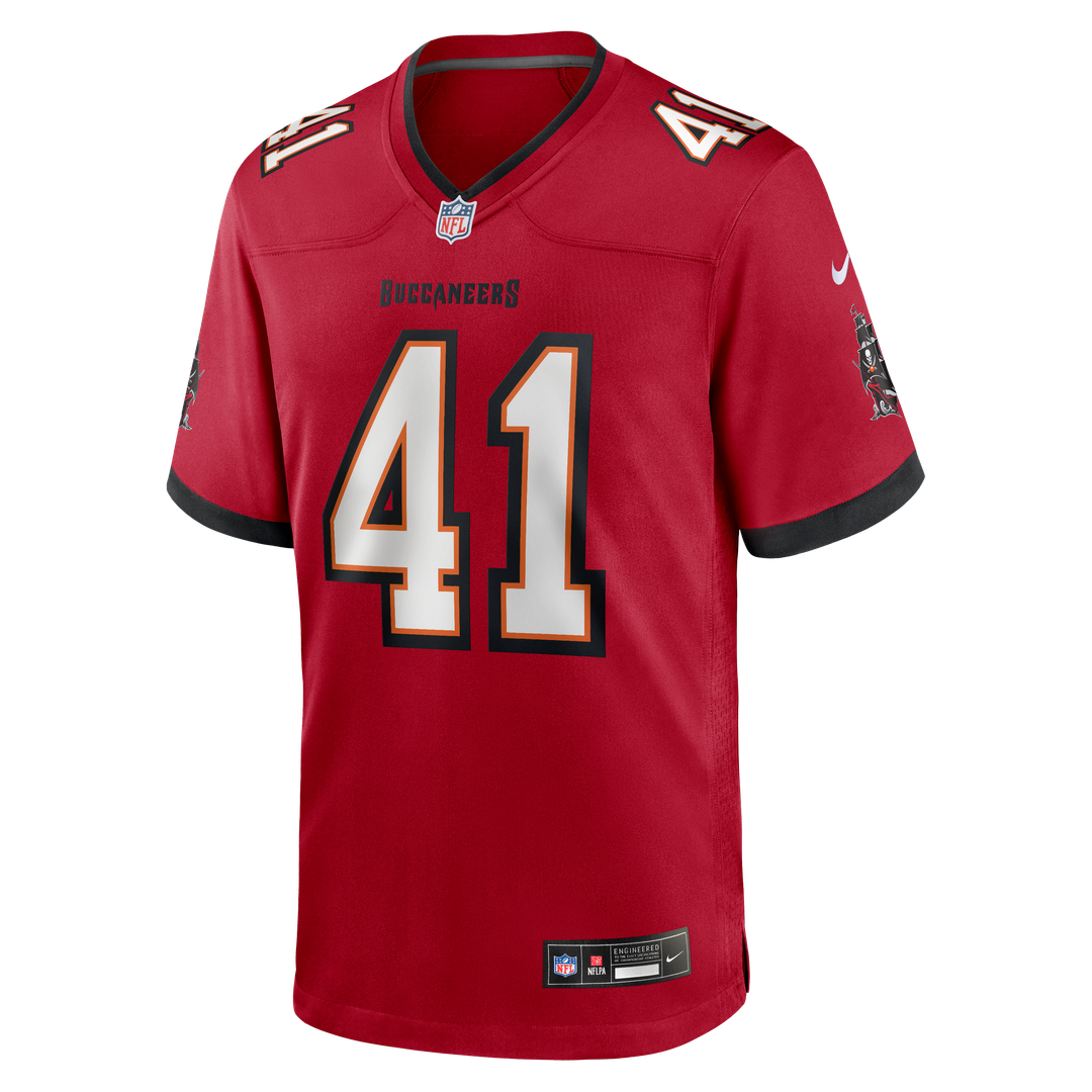 Men's Tampa Bay Buccaneers Ko Kieft Nike Red Game Player Jersey