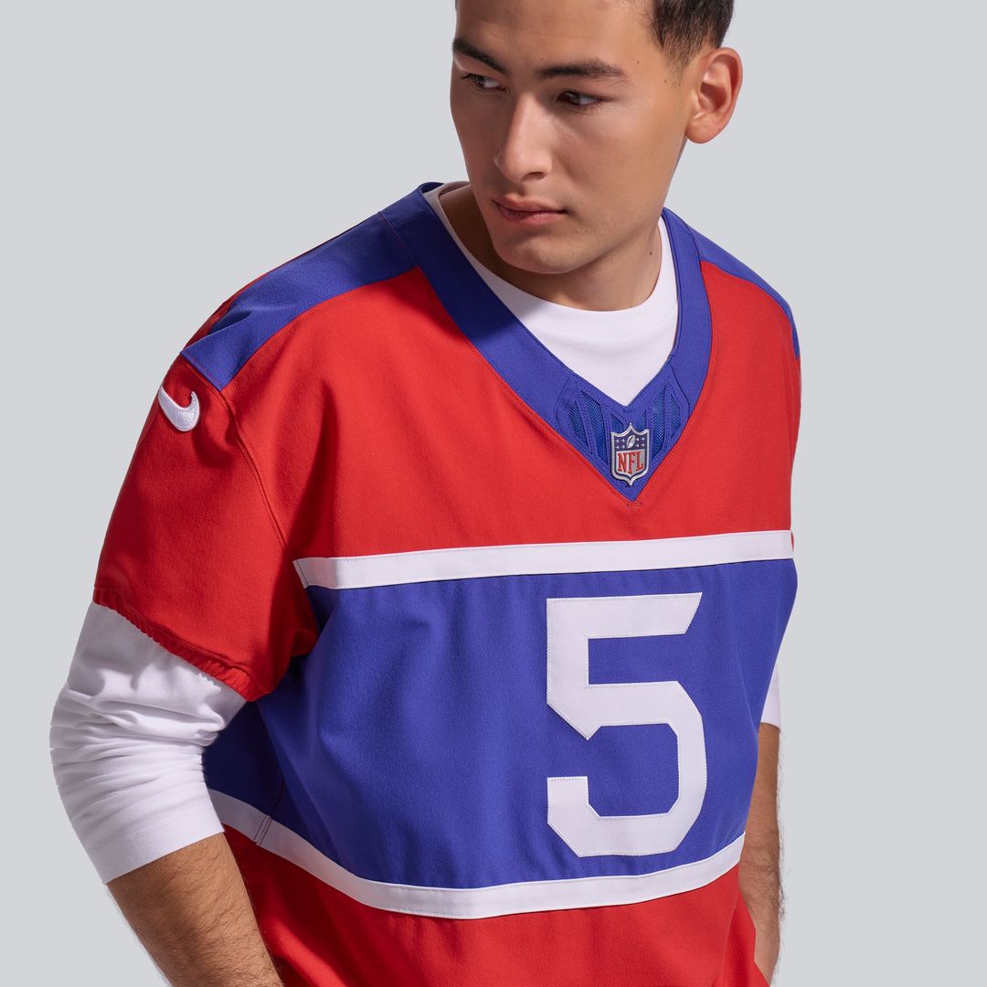 Men's New York Giants Kayvon Thibodeaux Nike Red Alternate Vapor F.U.S.E. Elite Jersey