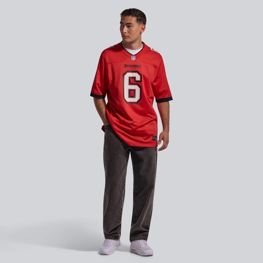 Men's Tampa Bay Buccaneers Baker Mayfield Nike Red Team Game Jersey