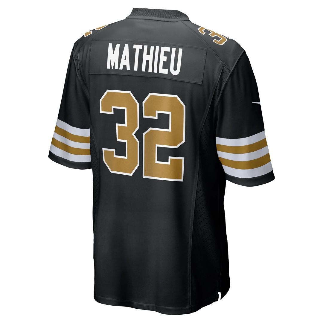 Men's New Orleans Saints Tyrann Mathieu Nike White Alternate Game Jersey