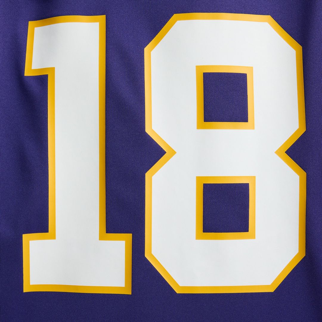 Men's Minnesota Vikings Justin Jefferson Nike Purple Classic Player Game Jersey
