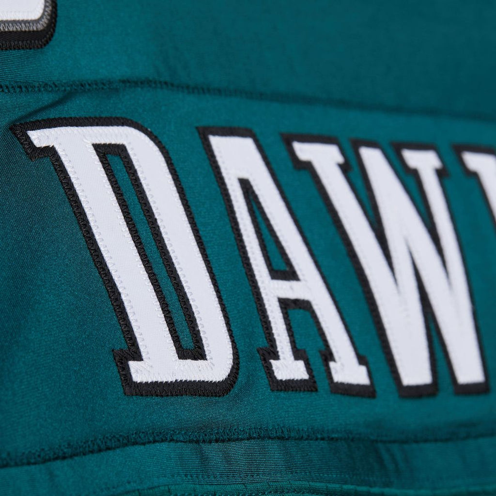Men's Philadelphia Eagles Brian Dawkins Mitchell & Ness Green 2007 Authentic Throwback Retired Player Jersey