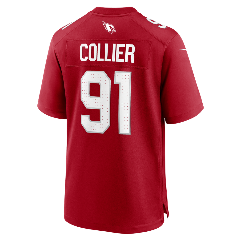 Men's Arizona Cardinals L.J. Collier Nike  Cardinal Team Game Jersey