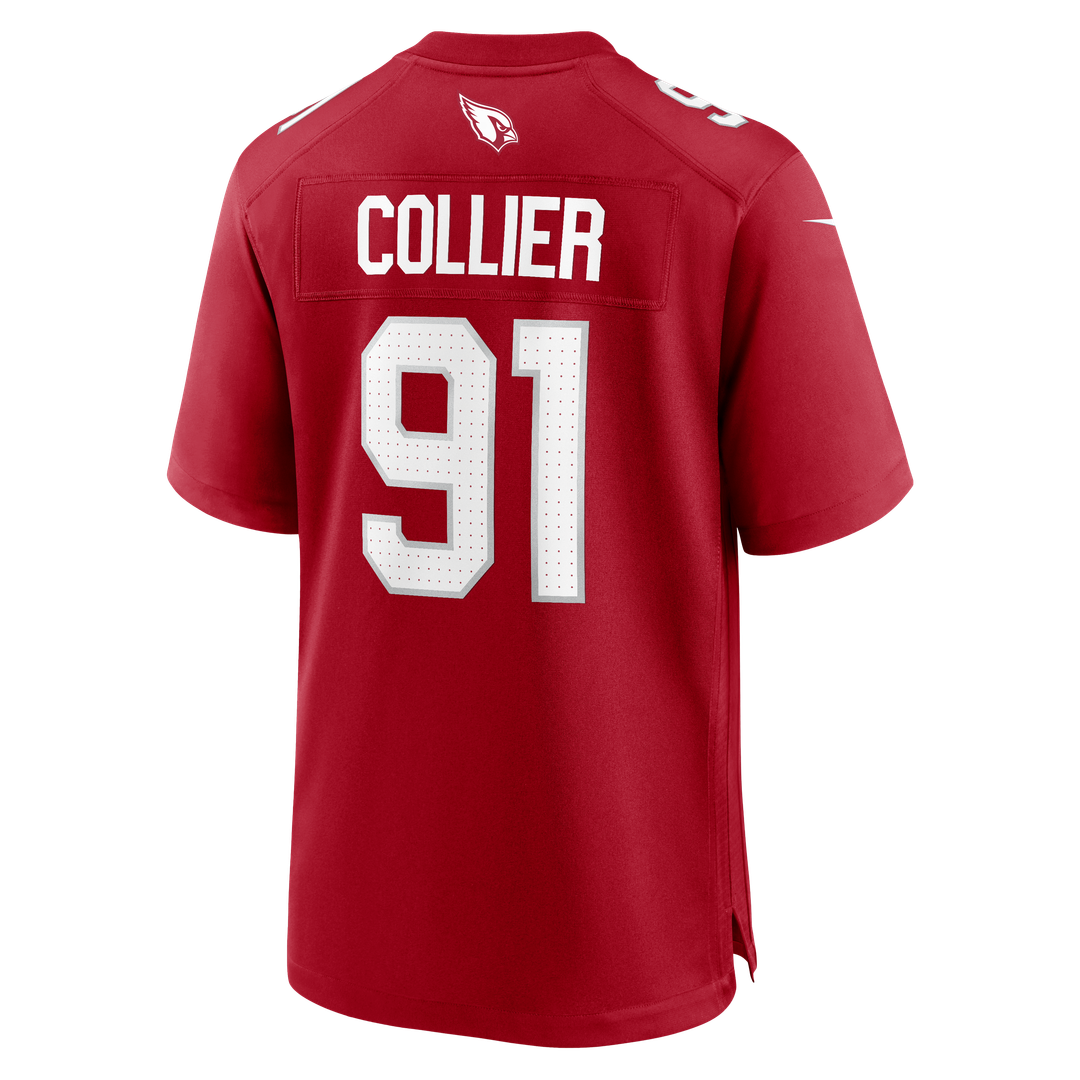 Men's Arizona Cardinals L.J. Collier Nike  Cardinal Team Game Jersey