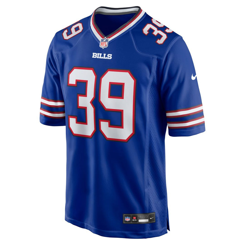Men's Buffalo Bills Tommy Doman Jr Nike Royal Team Game Jersey