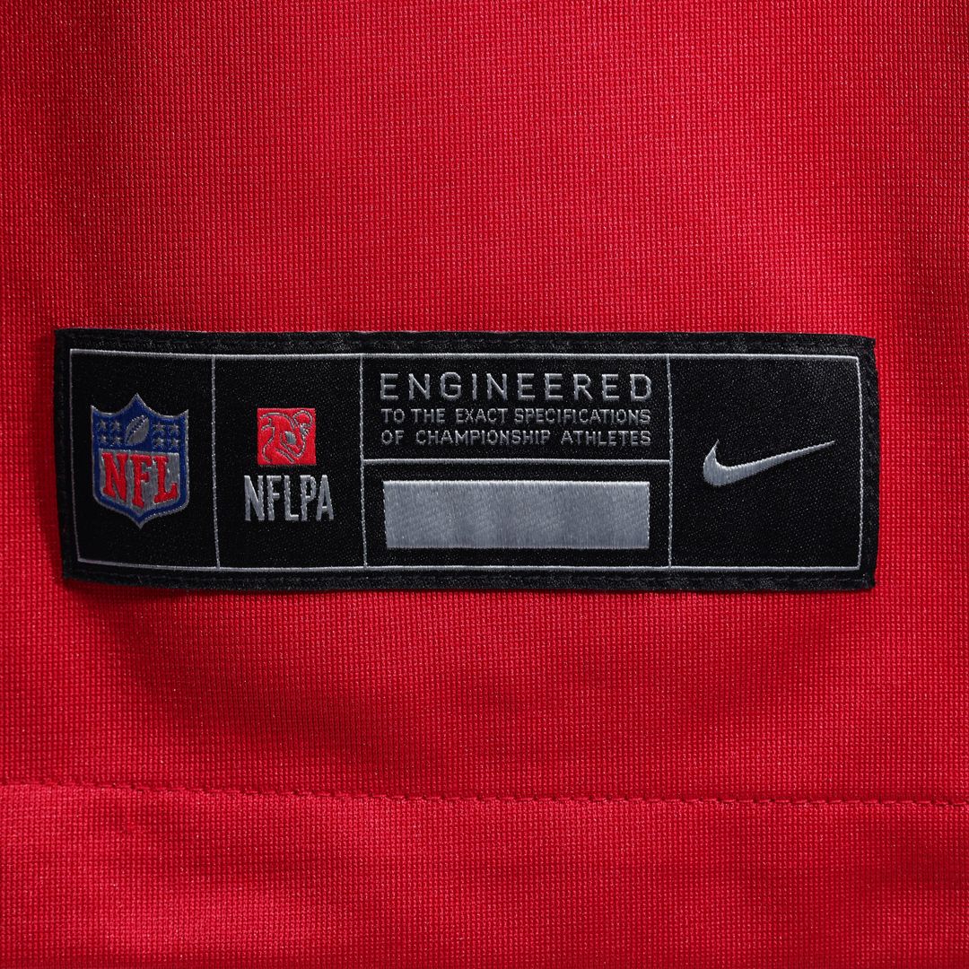 Men's Tampa Bay Buccaneers Rueben Bain Jr. Nike Red Team Game Jersey