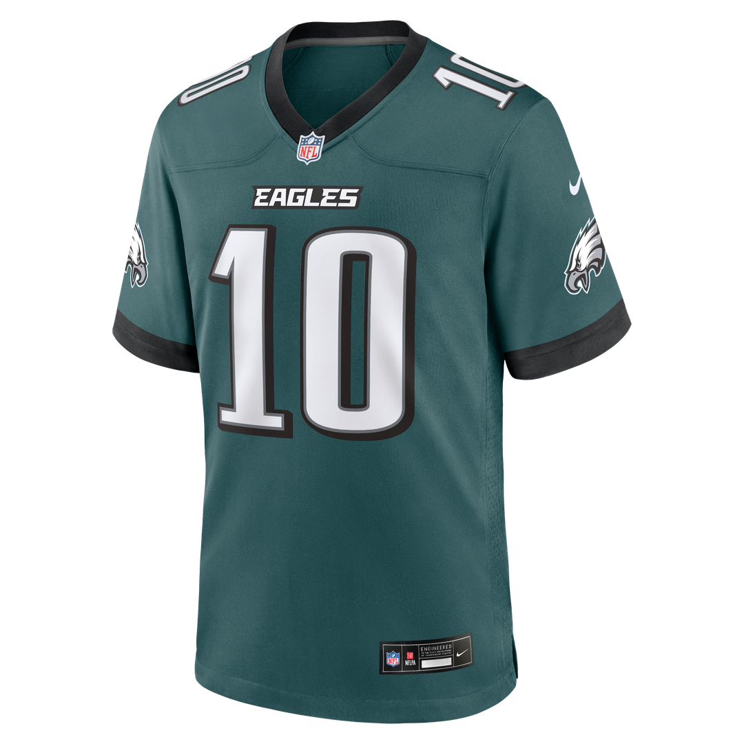 Men's Philadelphia Eagles Braden Mann Nike  Midnight Green Team Game Jersey