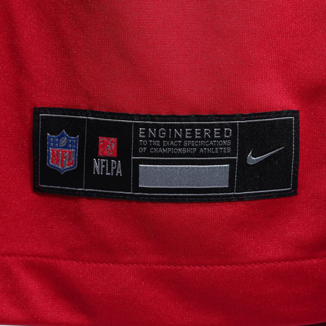 Men's San Francisco 49ers Deebo Samuel Sr Nike Scarlet Team Game Jersey