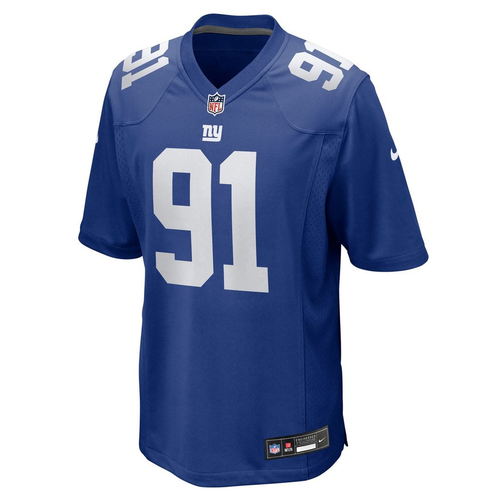 Men's New York Giants Darius Alexander Nike  Royal Team Game Jersey