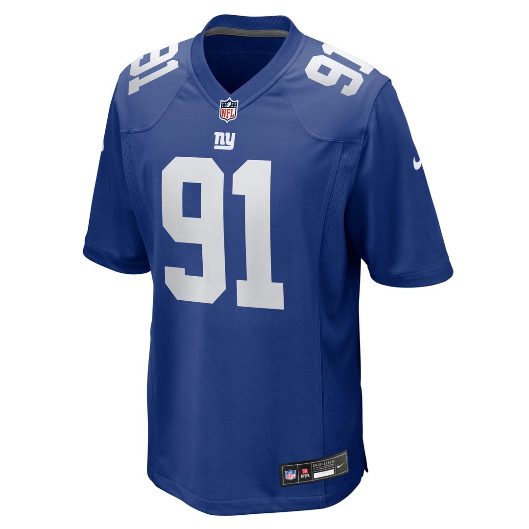 Men's New York Giants Darius Alexander Nike  Royal Team Game Jersey
