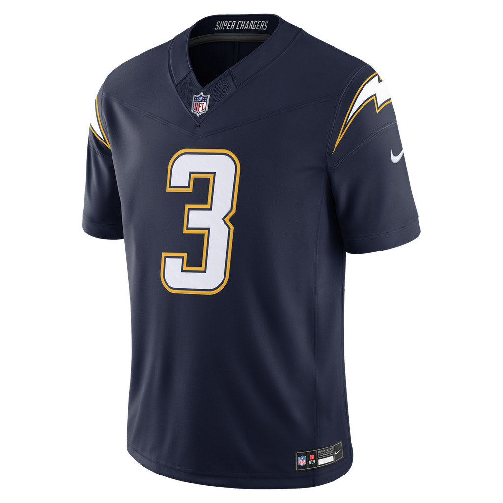 Men's Los Angeles Chargers Derwin James Jr. Nike Navy Alternate Super Chargers Vapor F.U.S.E. Stitched Limited Jersey