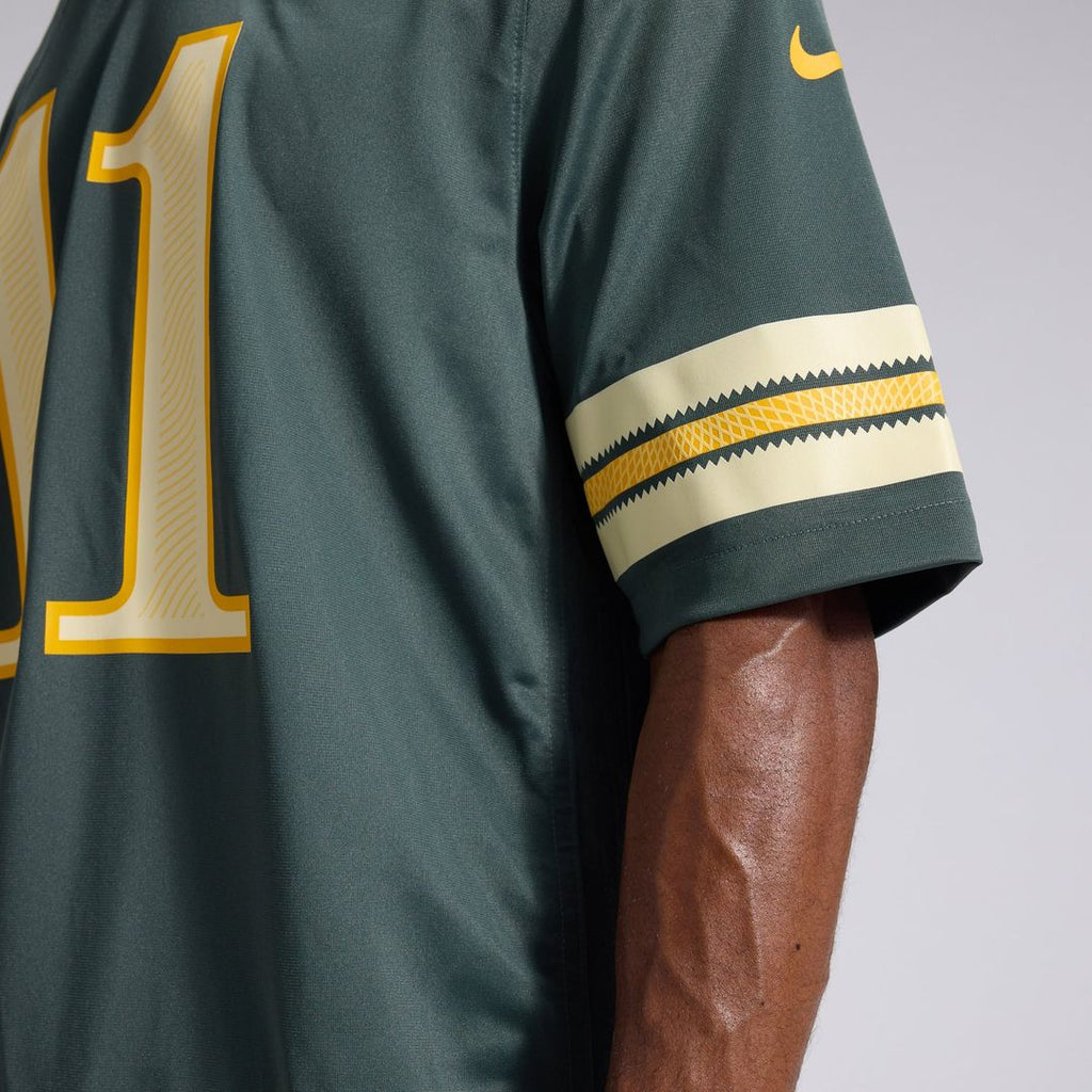 Men's Green Bay Packers Jayden Reed Nike Green 2026 Rivalries Collection Game Jersey