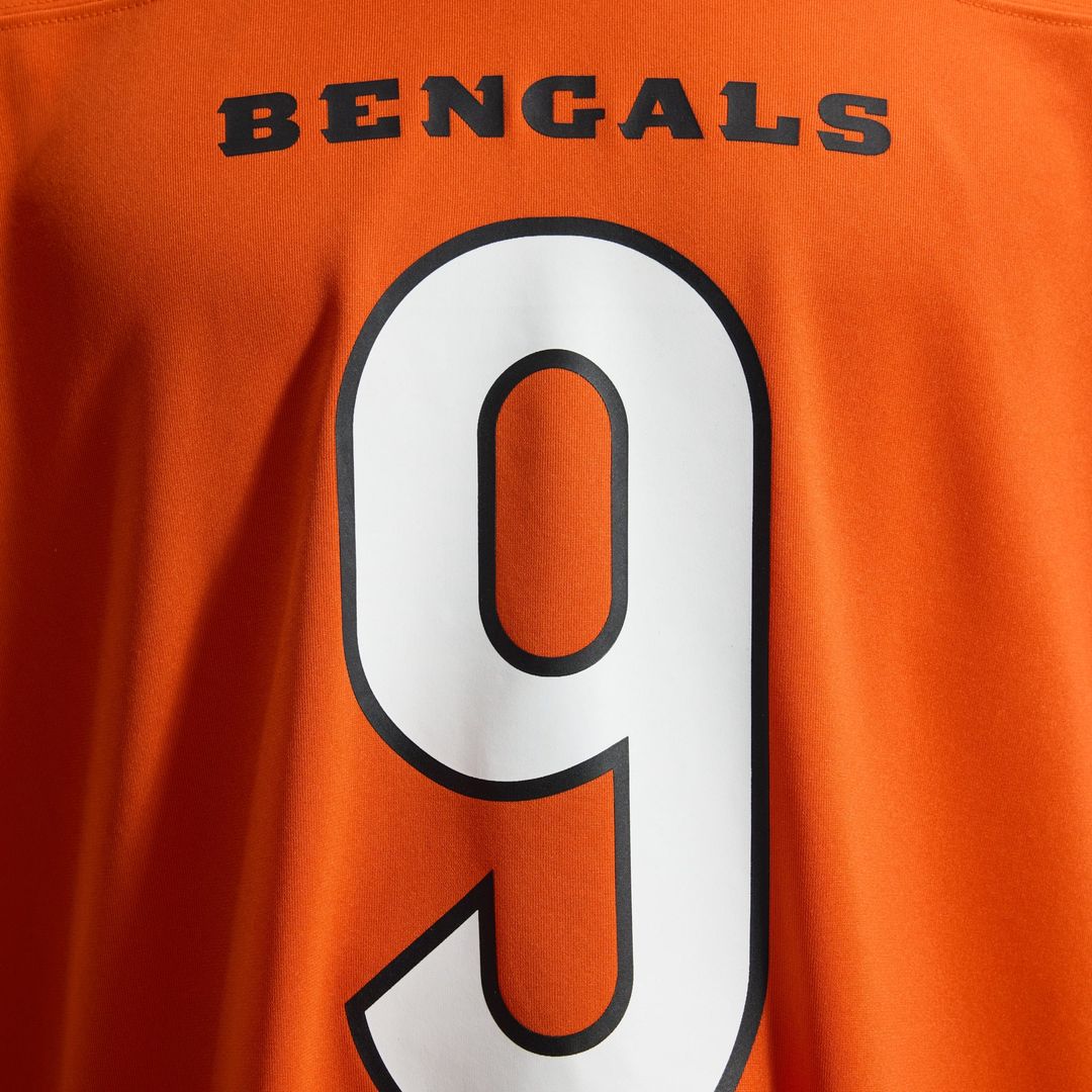 Men's Cincinnati Bengals Joe Burrow Nike Orange Alternate Game Jersey