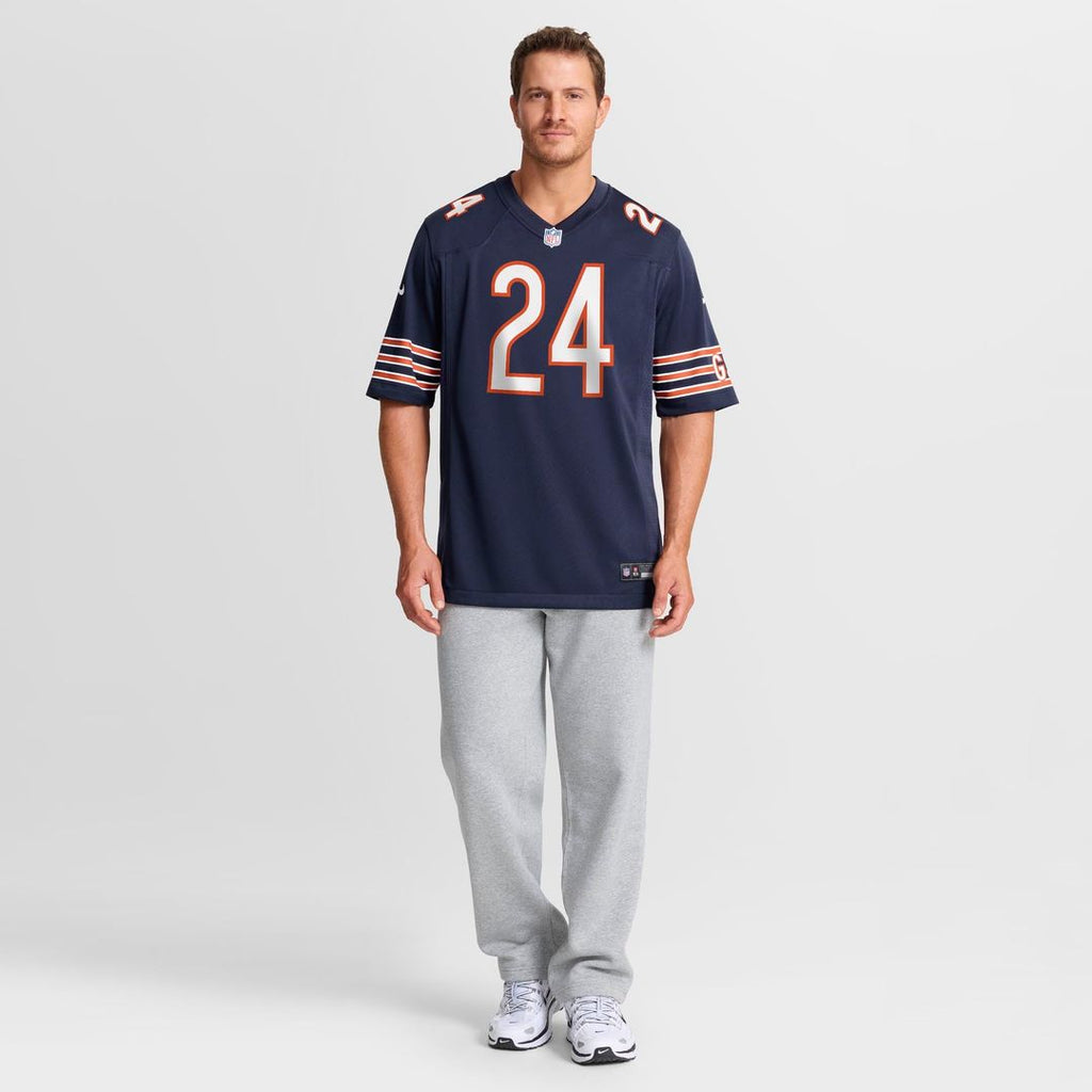 Men's Chicago Bears Malik Muhammad Nike Navy Team Game Jersey