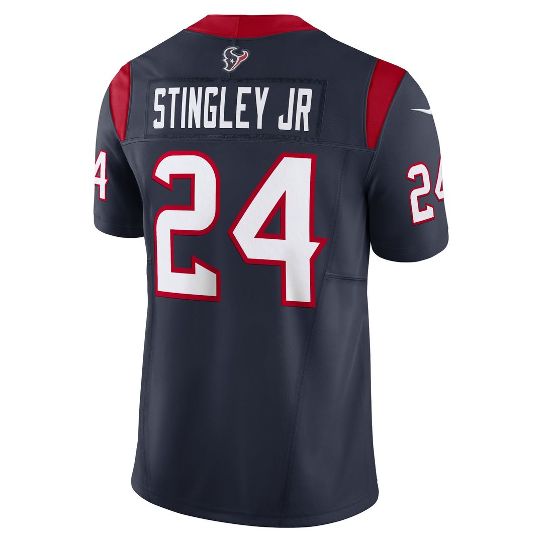 Men's Houston Texans Derek Stingley Jr. Nike Navy Vapor F.U.S.E. Limited Jersey