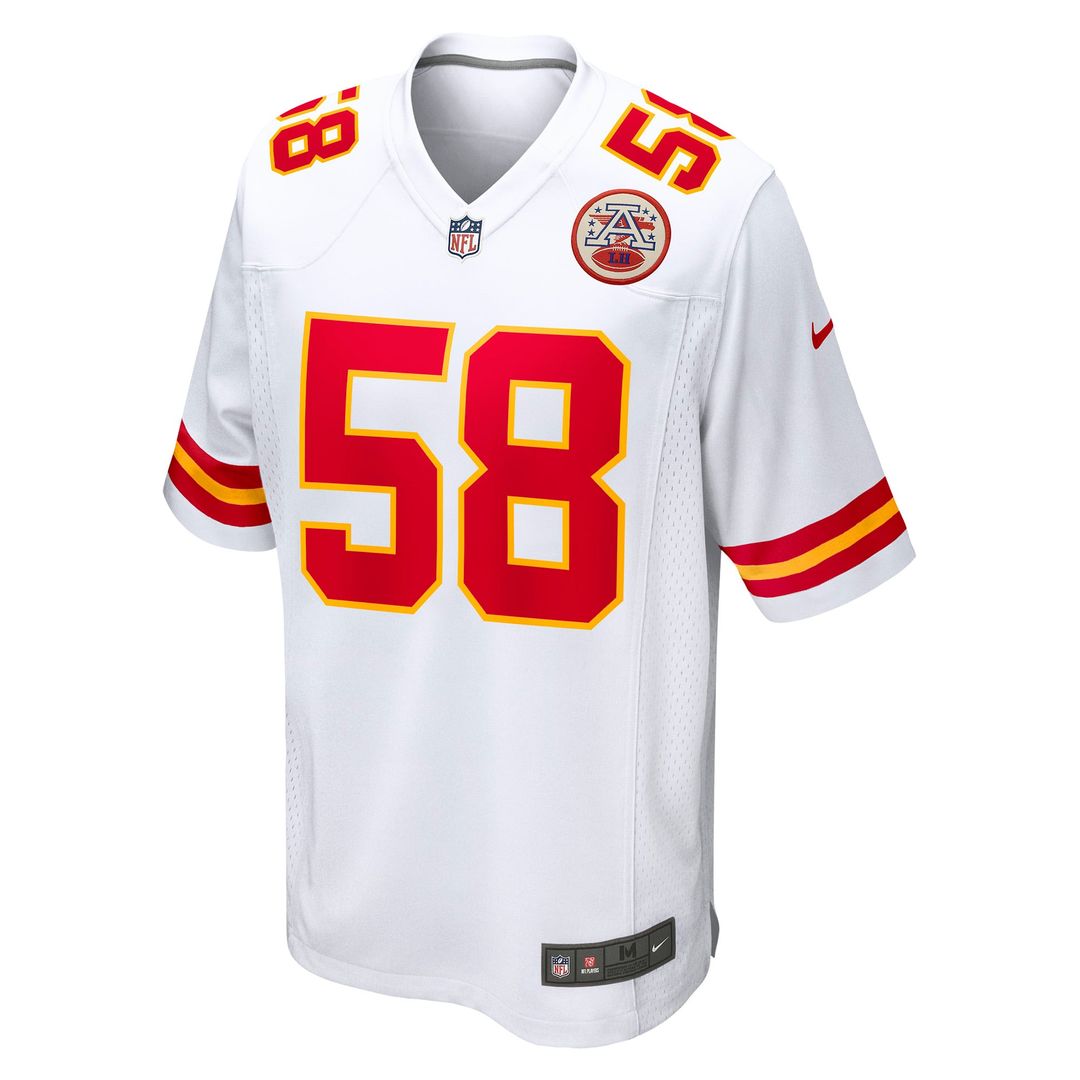 Men's Kansas City Chiefs Derrick Thomas Nike Red Game Retired Player Jersey