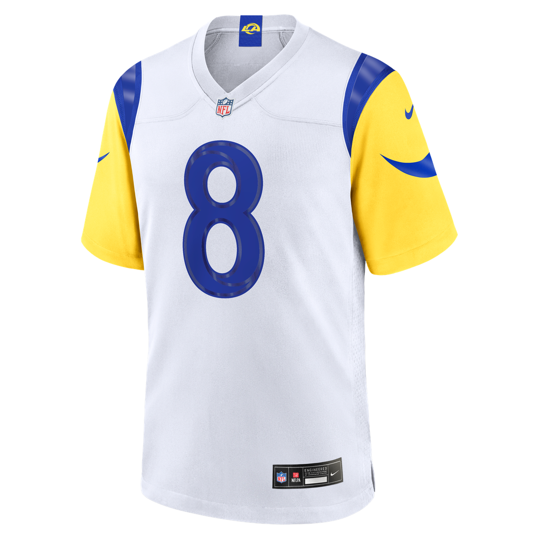 Men's Los Angeles Rams Jared Verse Nike Royal  Player Game Jersey