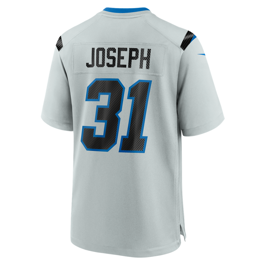 Men's Detroit Lions Kerby Joseph Nike Silver 2026 Rivalries Collection Game Jersey