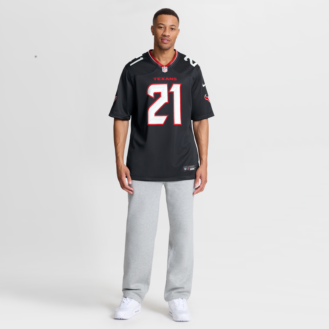 Men's Houston Texans Nick Chubb Nike  Navy Team Game Jersey