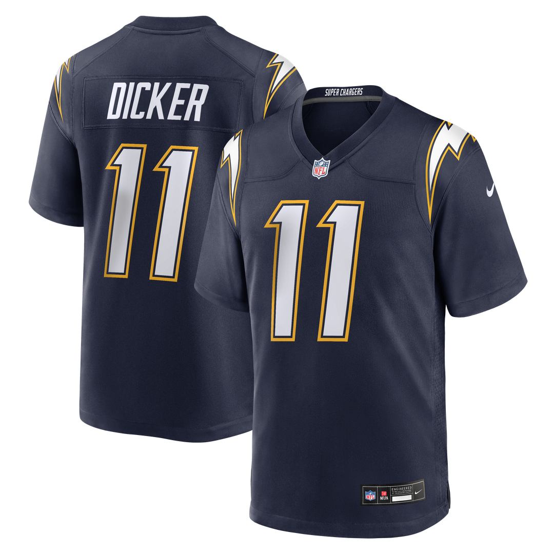 Men's Los Angeles Chargers Cameron Dicker Nike  Gold Alternate Game Jersey