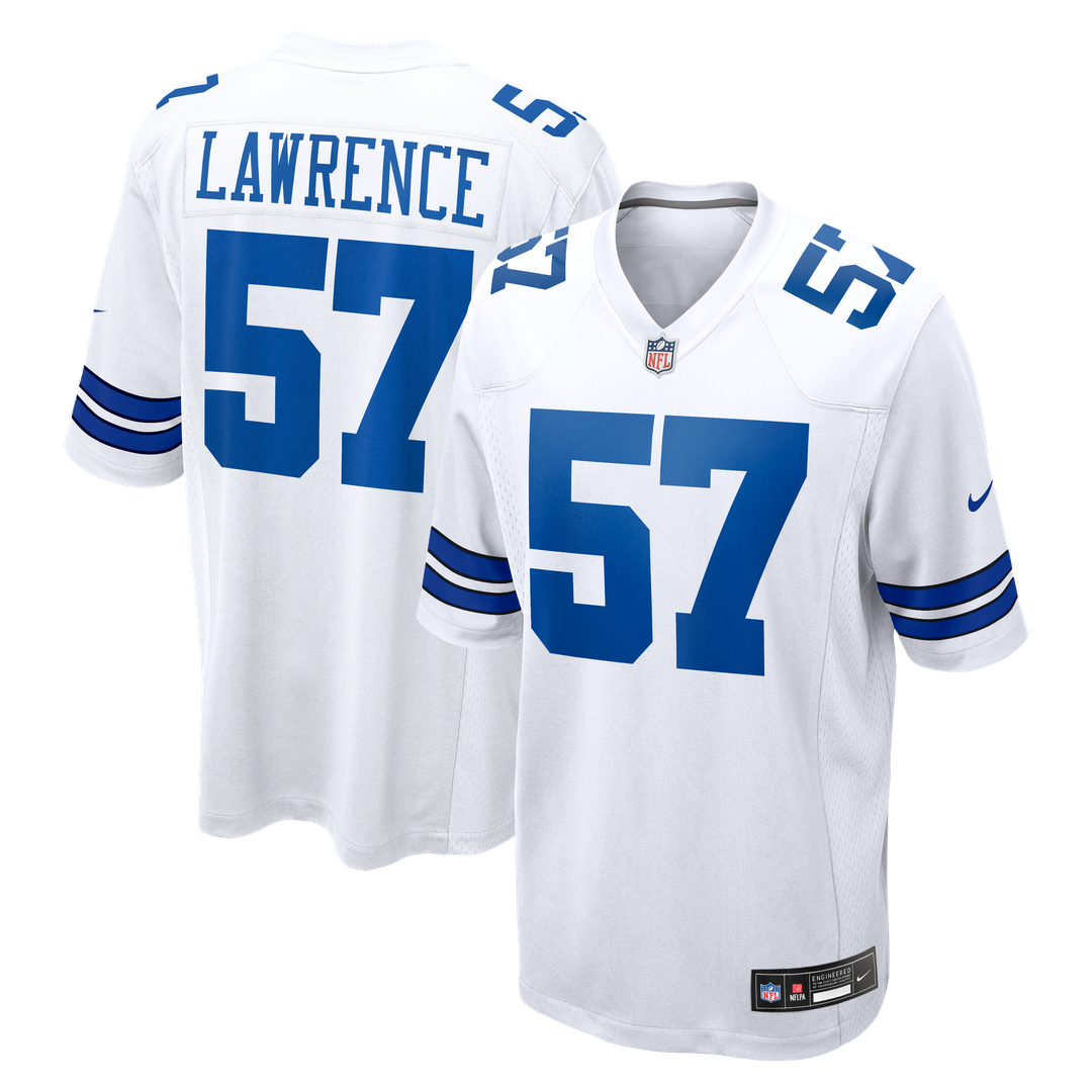 Men's Dallas Cowboys Malachi Lawrence Nike Navy Team Game Jersey