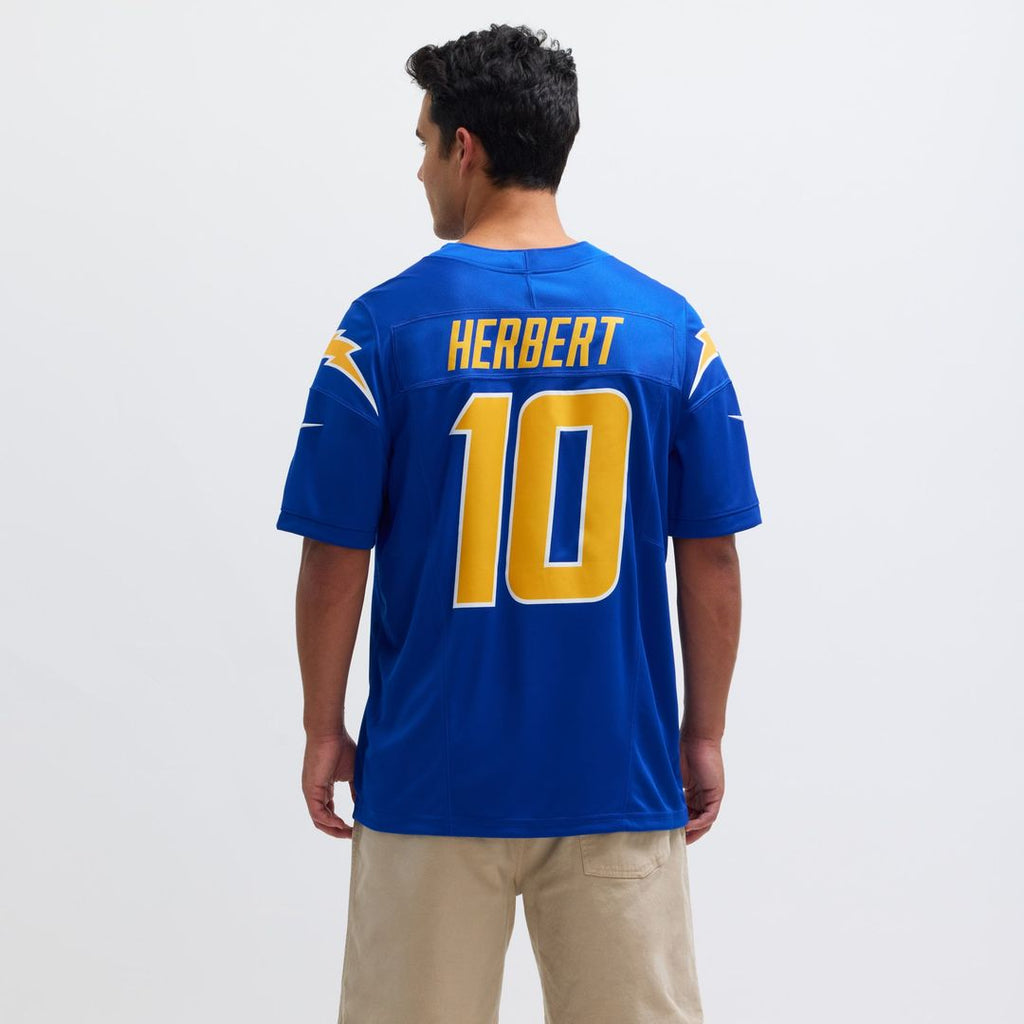 Men's Los Angeles Chargers Justin Herbert Nike Royal Vapor F.U.S.E. Limited Jersey