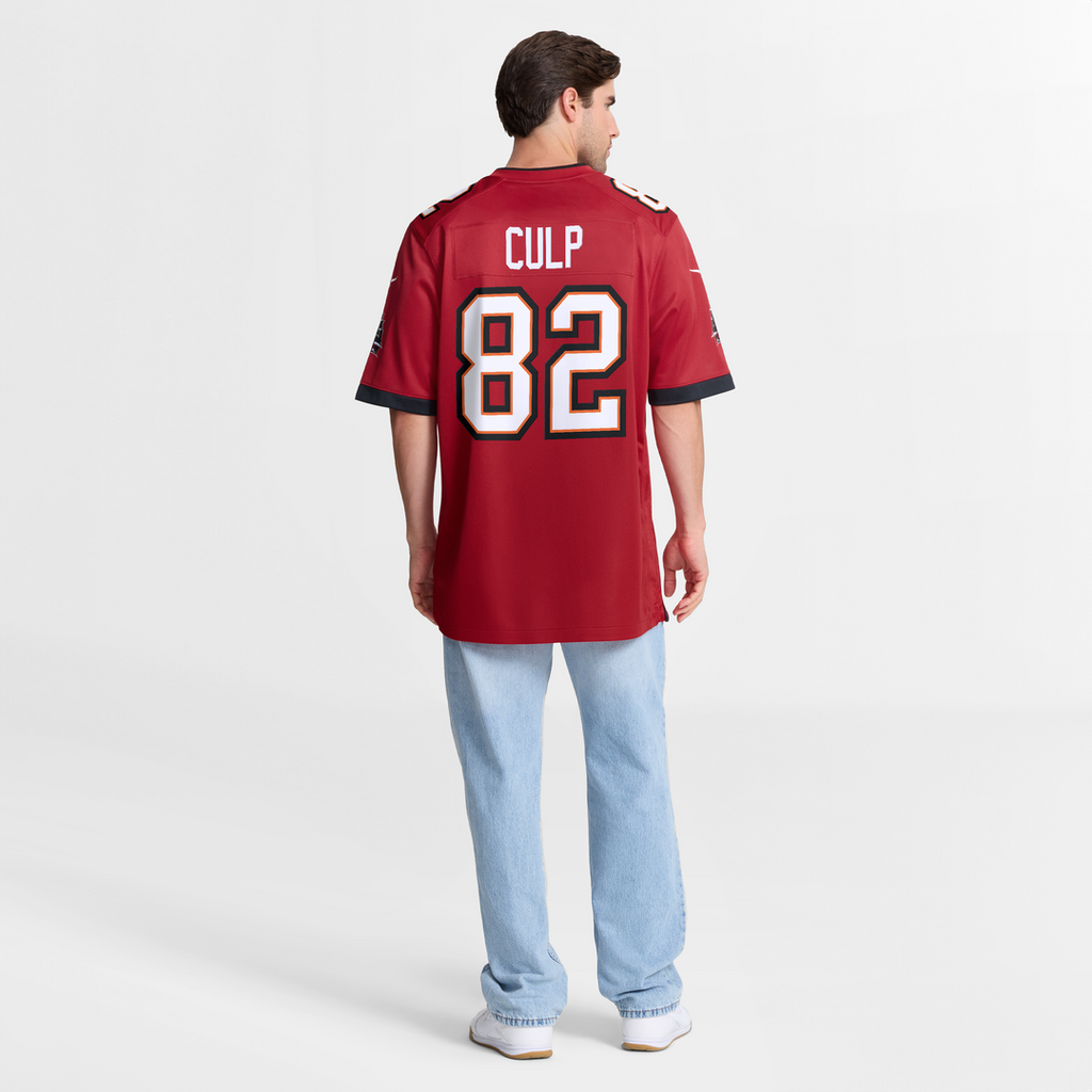 Men's Tampa Bay Buccaneers Devin Culp Nike  Red  Game Jersey