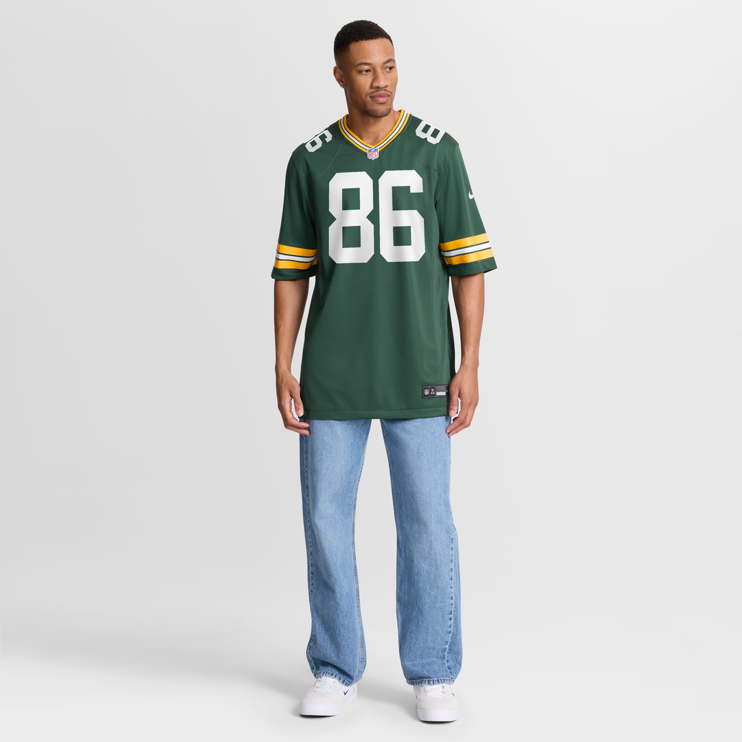 Men's Green Bay Packers John FitzPatrick Nike  Green Team Game Jersey