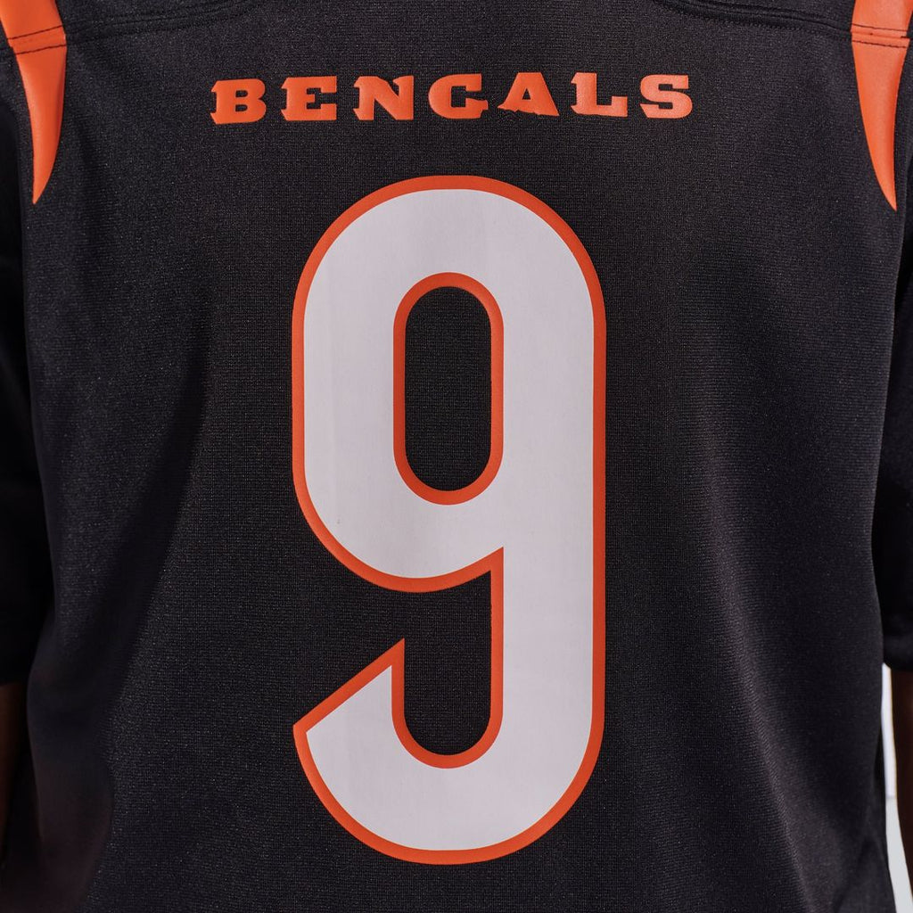 Men's Cincinnati Bengals Joe Burrow Nike Black Player Game Jersey